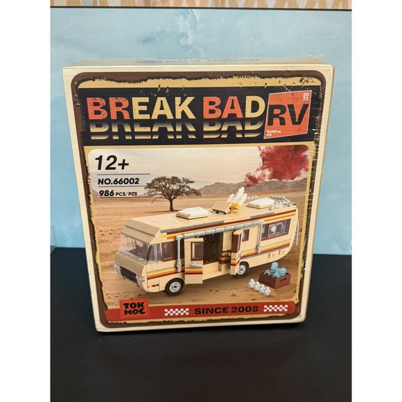 TOK MOC Other - Breaking Bad RV Crystal Ship TOK MOC Building Kit Set NO 66002 NEW SEALED NIB